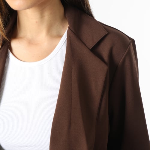 Blazer Femme Sania Marron