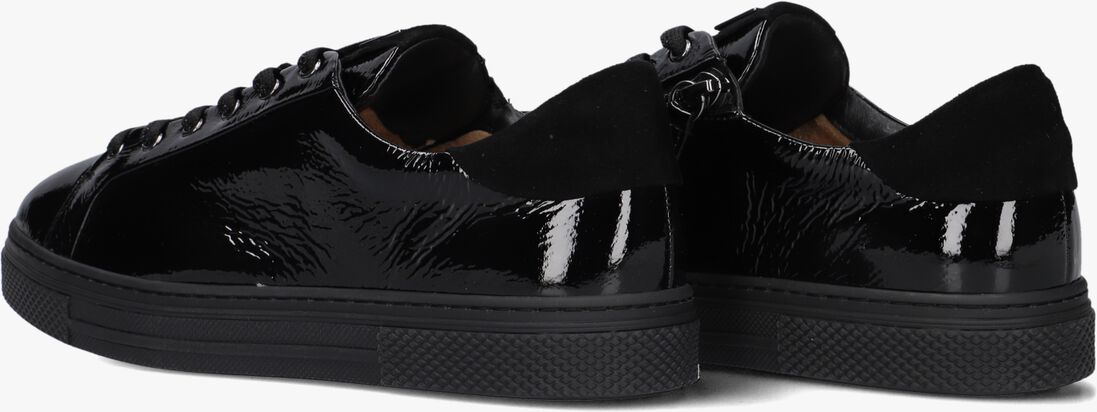 zwarte hassia lage sneakers asti