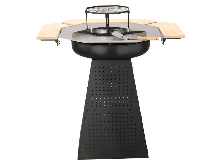 2-in-1: vuurkorf en barbecue