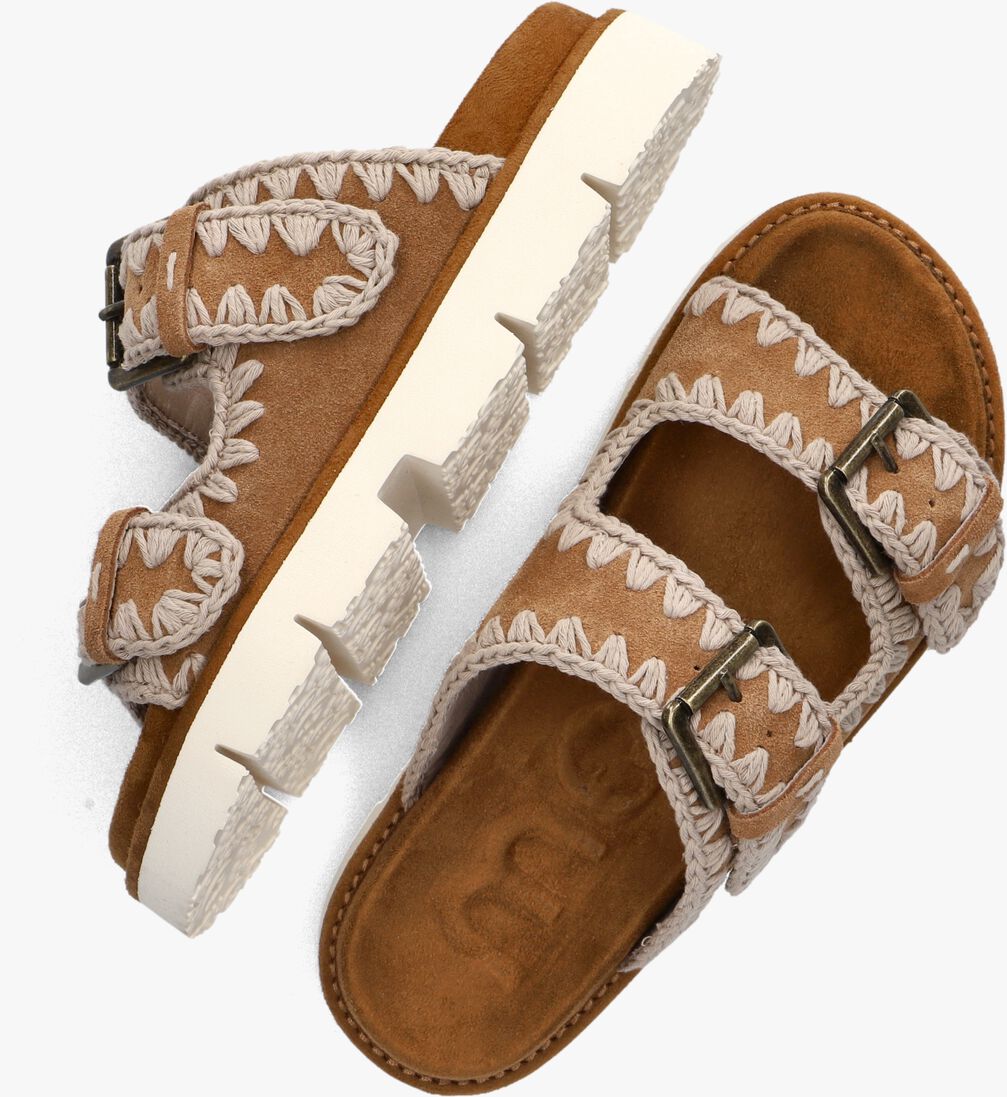 MOU cognac mou slippers new bio