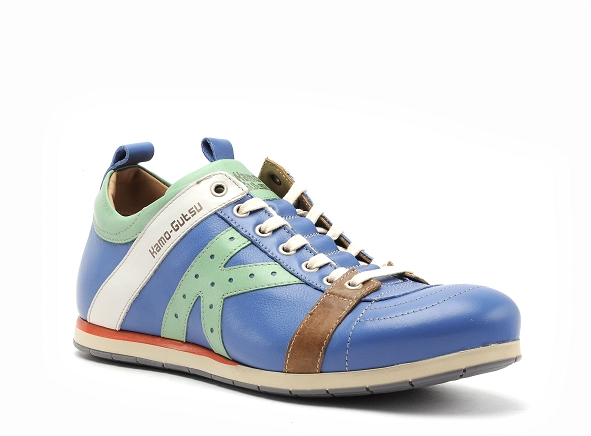 Kamogutsu basses homme tifo 042 bleu