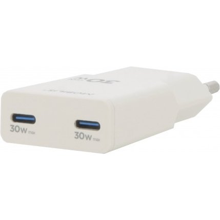 Mobilis 020026 chargeur d'appareils mobiles Universel Blanc Secteur Charge rapide Intérieure