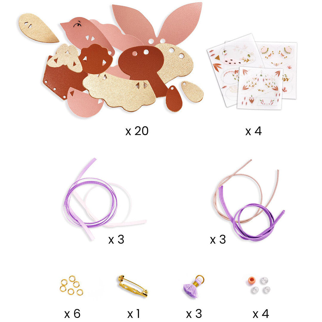 Djeco knutselset diy sieradenset - miss rosefinch