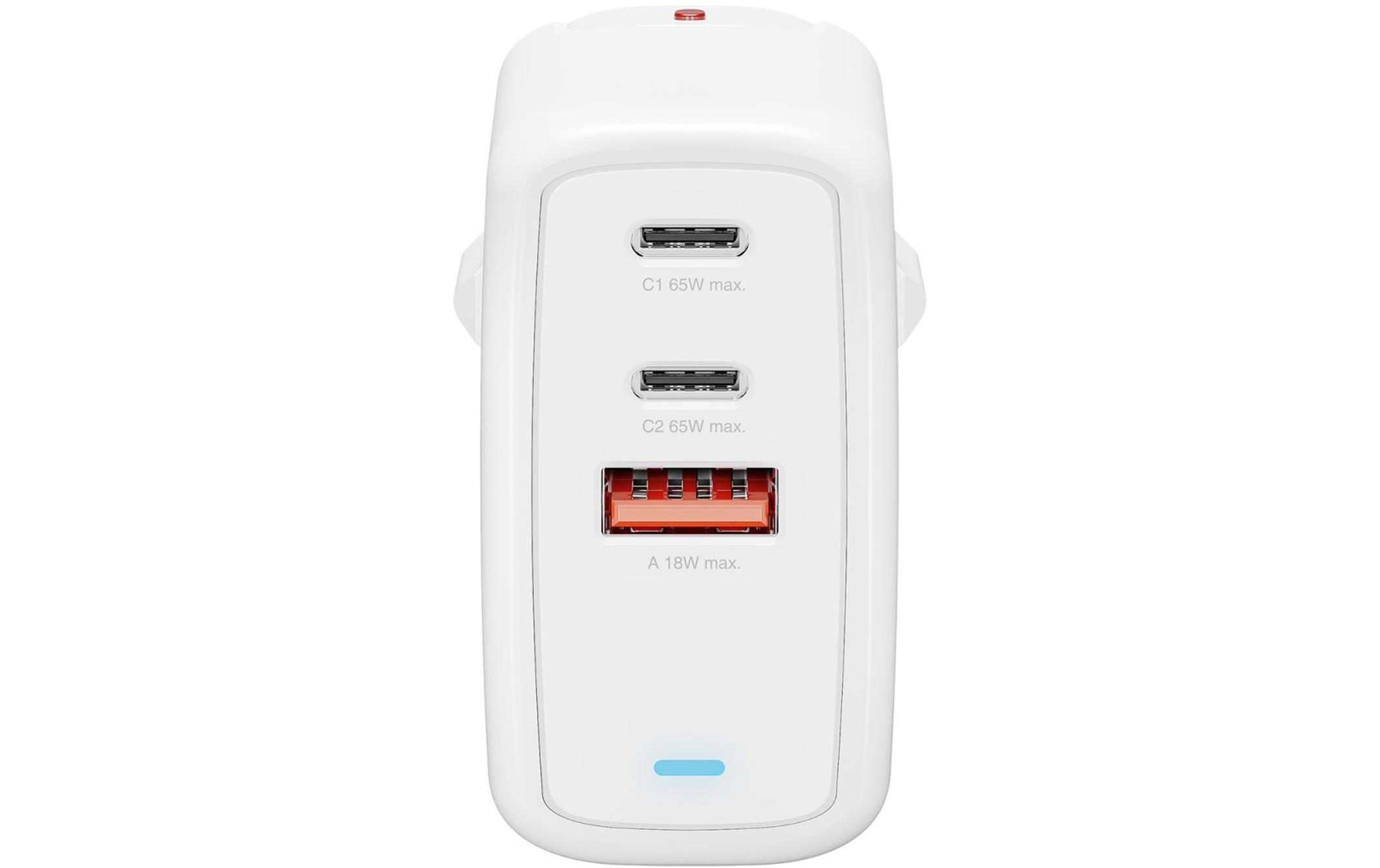 USB-Wandladegerät Flex 65 WDualer Ladeadapter mit GaN-Ladetechnologie
