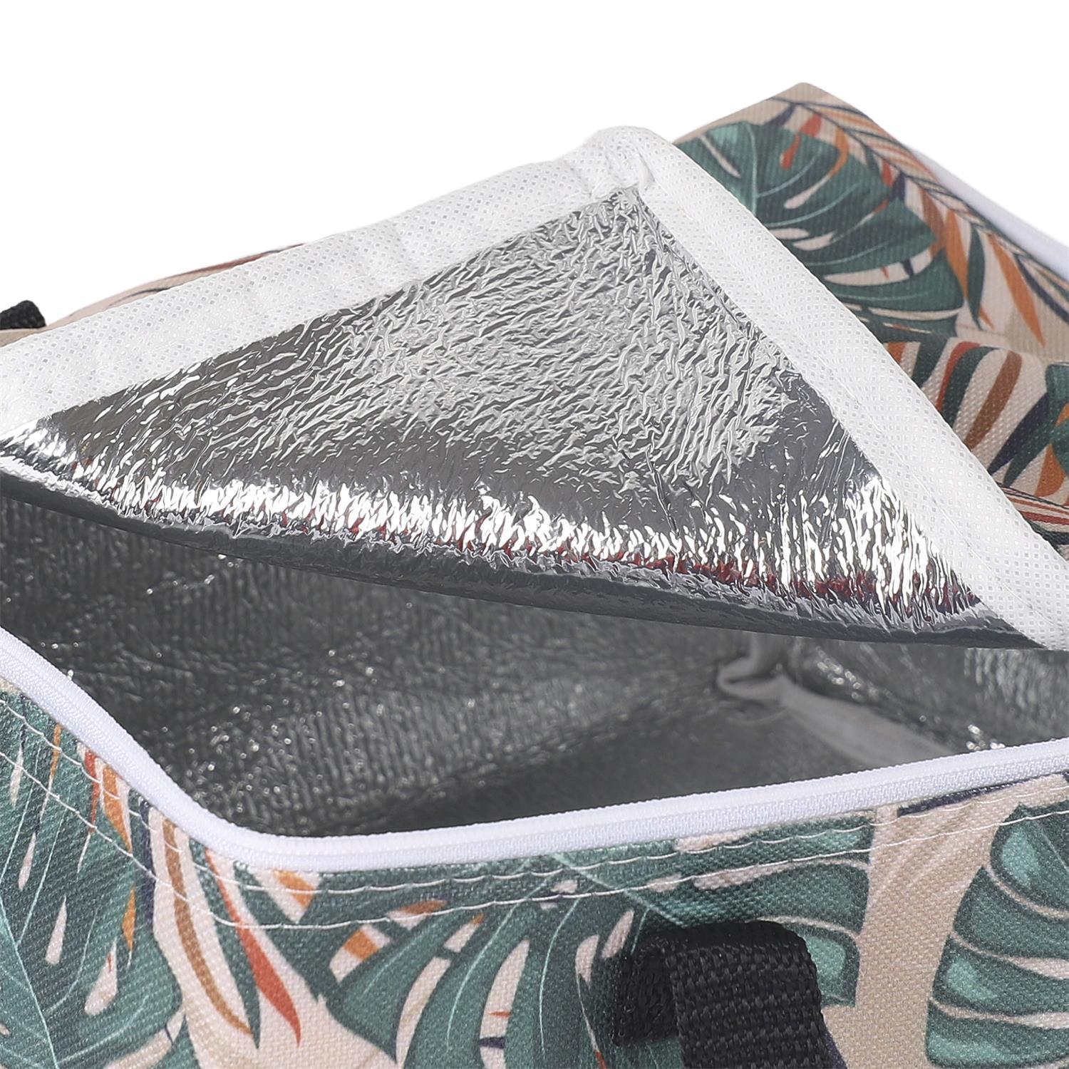 LUNCH BAG TROPICAL 24X18X13.5CM