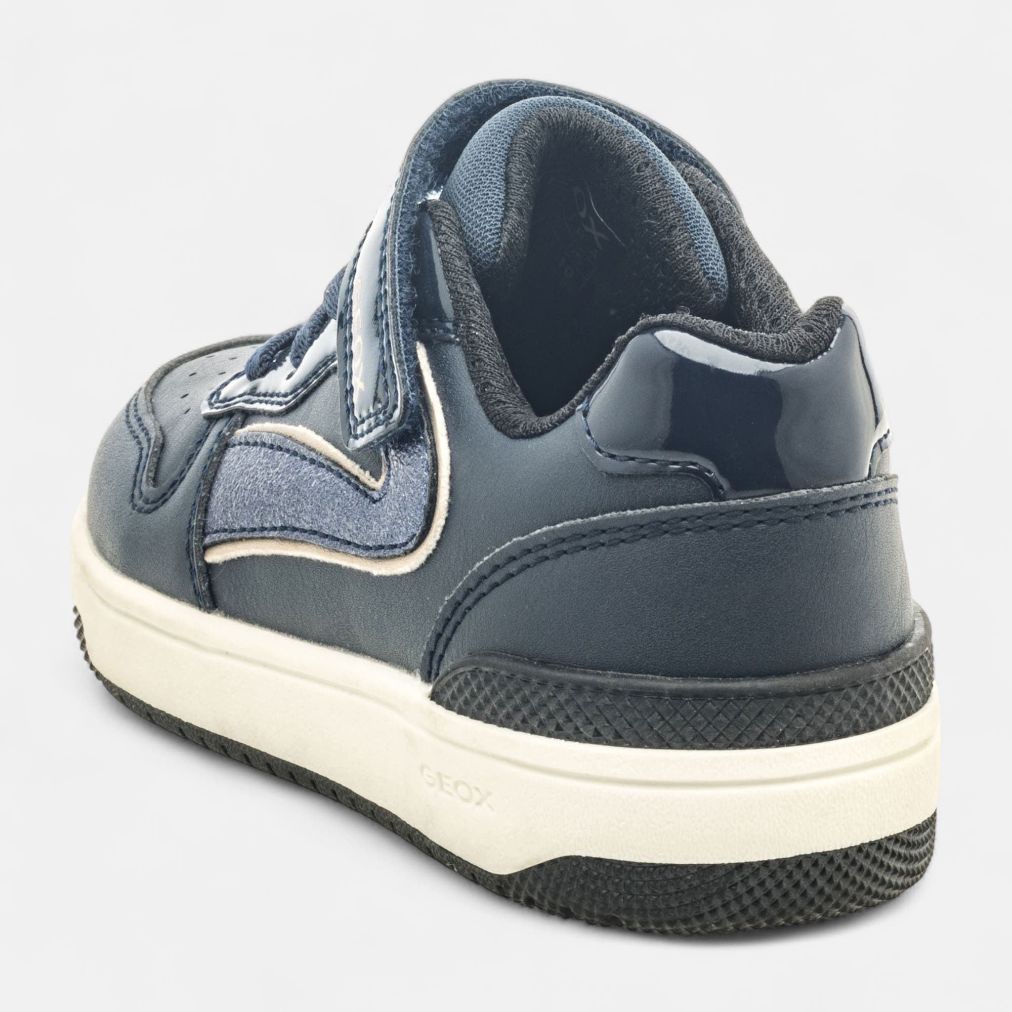 Baskets basses Fille bleu marine