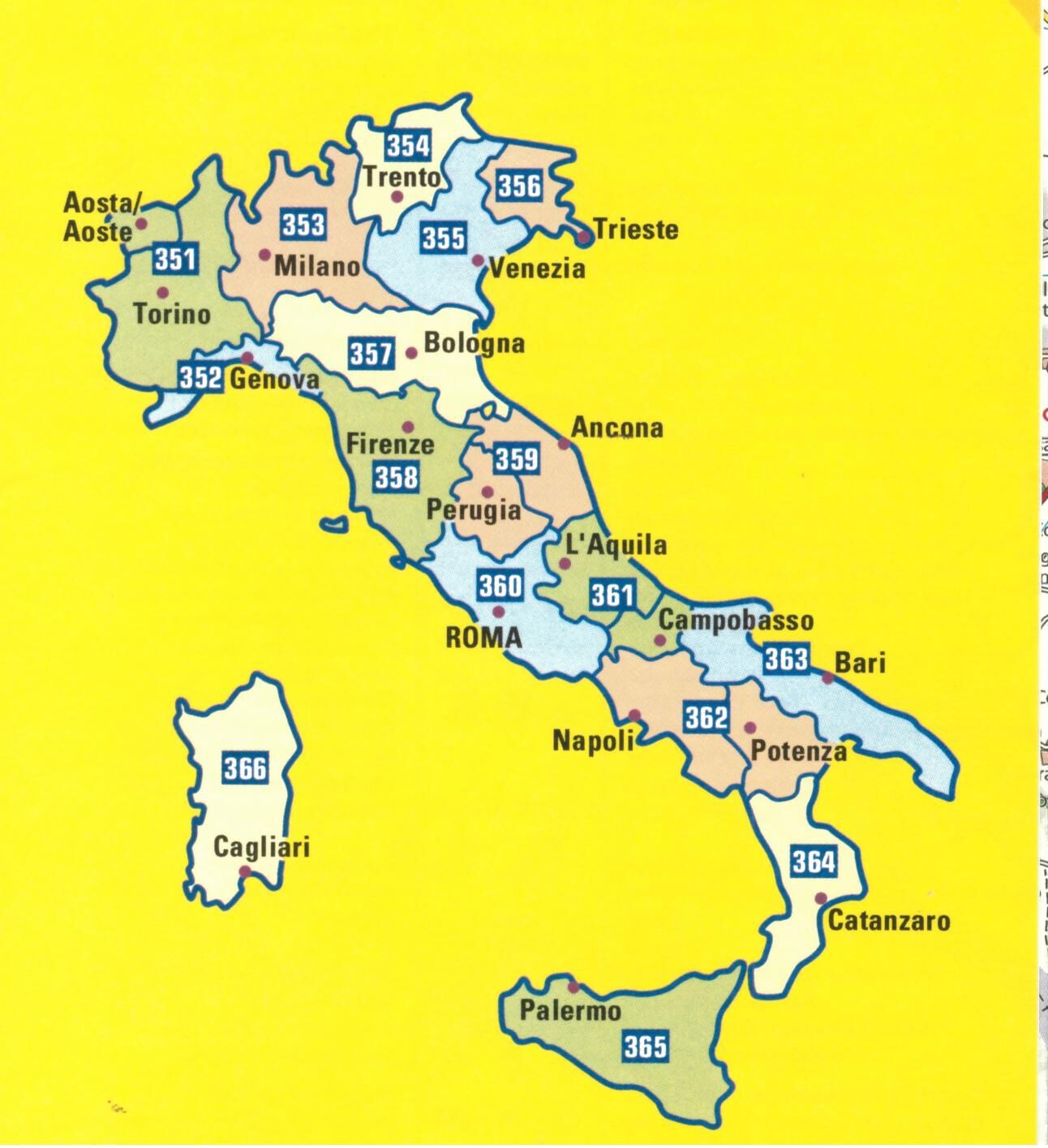 MICHELIN - 361 ABRUZZO 1 200 000