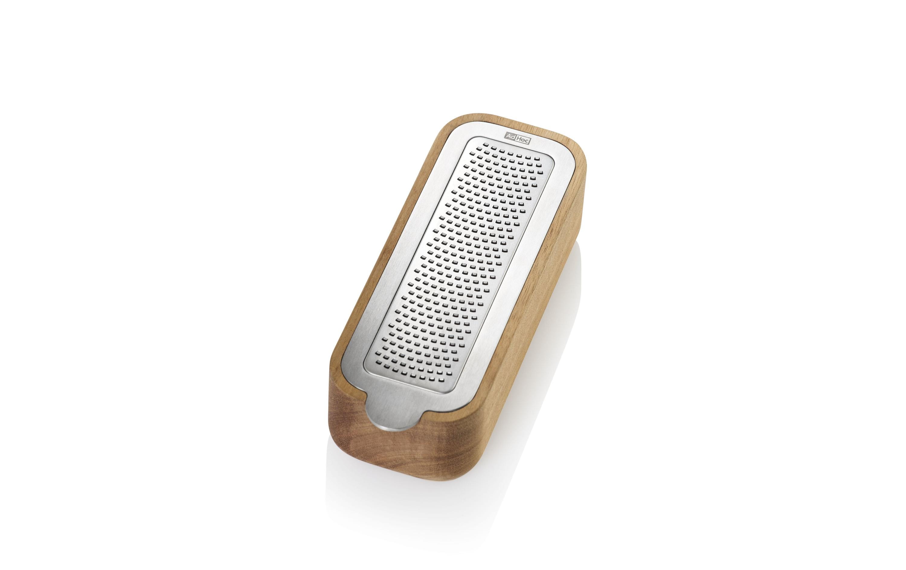 Handreibe Cutn Serve Braun/SilberTisch-Feinreibe