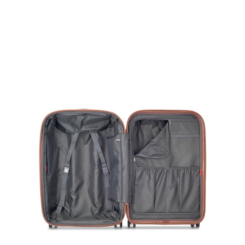 Valise cabine rigide St-Tropez Slim 55 cm Marine