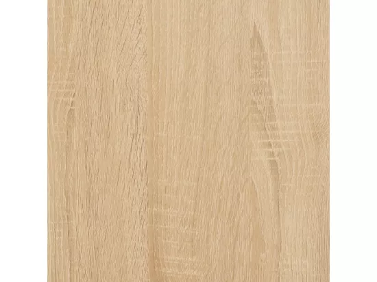 Table console chêne sonoma 101x30,5x75 cm bois d'ingénierie