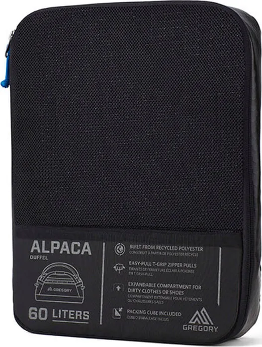 Gregory Alpaca 60 Obsidian Black