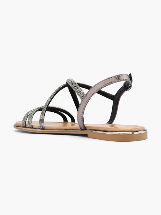 Catwalk Sandale Silber