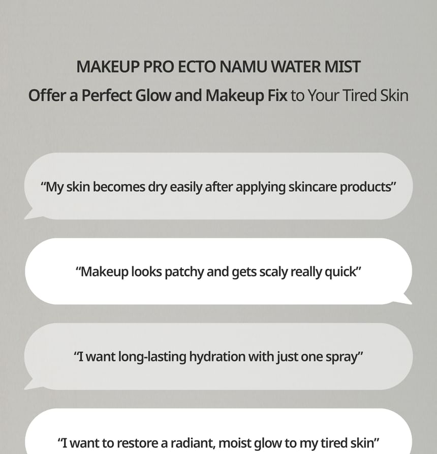HEVEBLUE - Makeup Pro Ecto Namu Water Mist