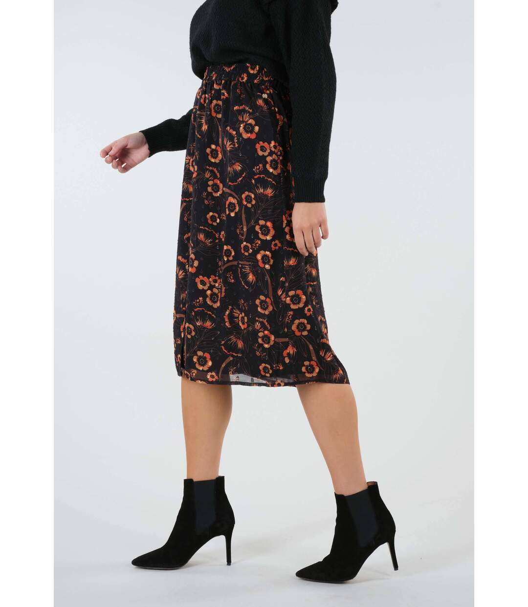 Jupe imprimé floral MYKIM