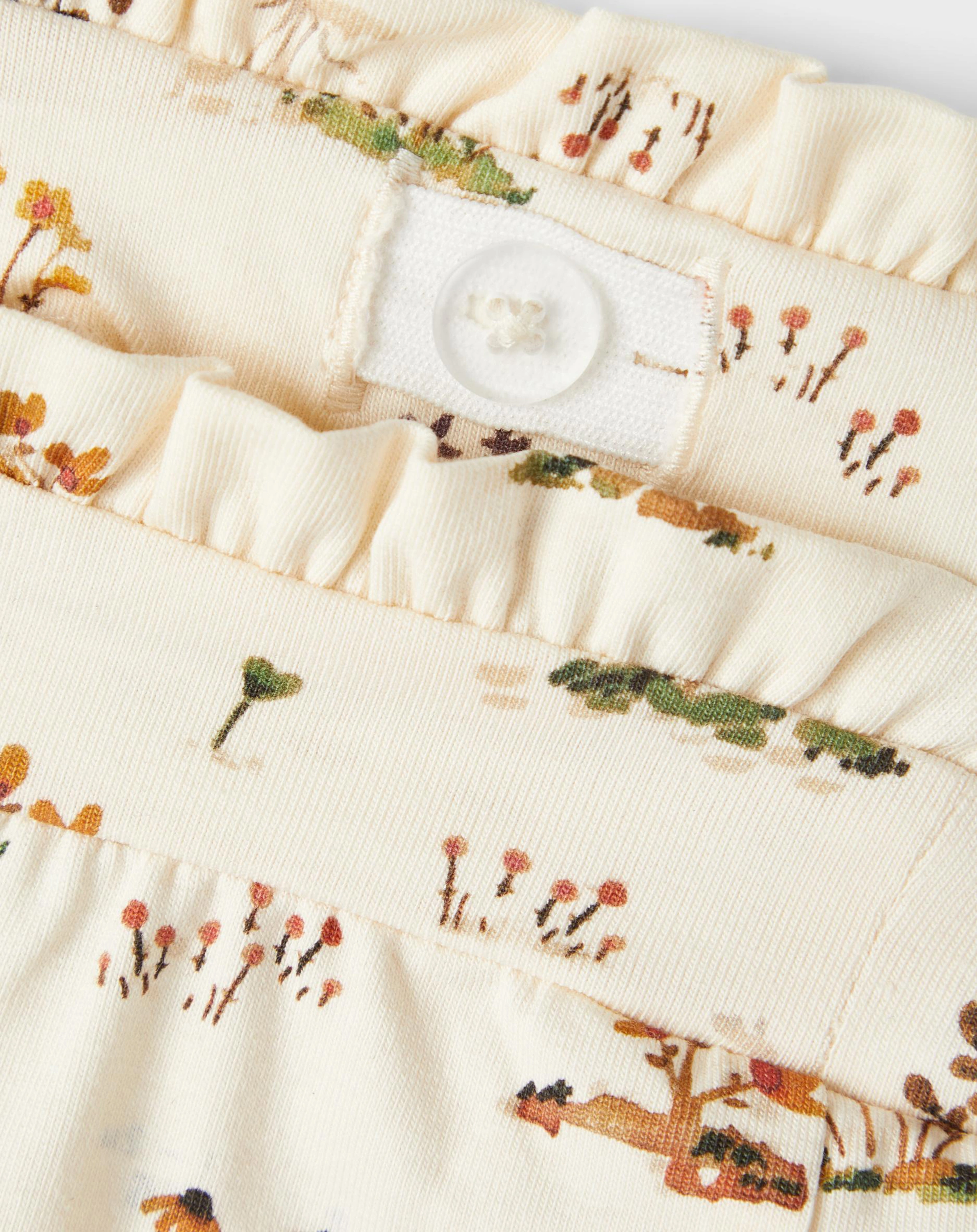 Jersey-Shorts NBFDANNA in buttercream