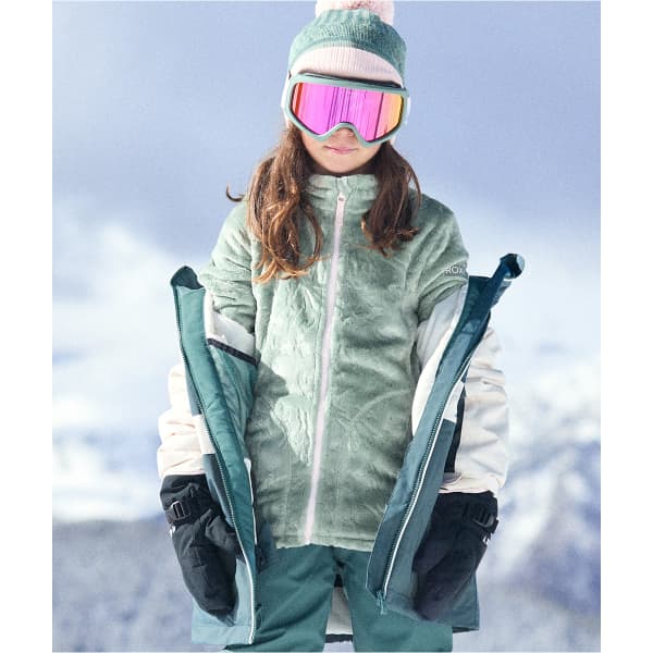 Veste polaire ROXY IGLOO GIRL LILY PAD