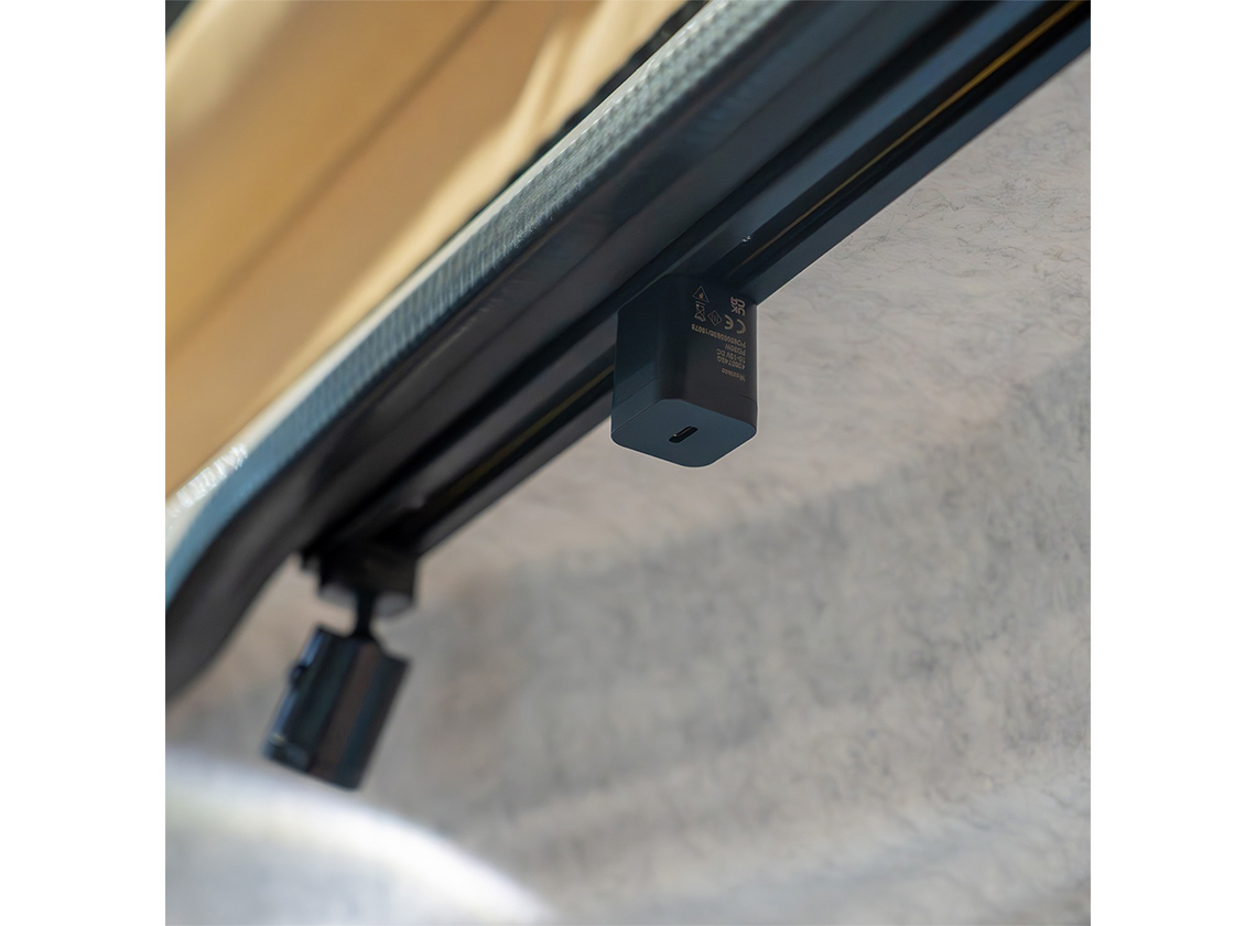 HABA Lanciano 1x USB-C laadpoort adapter voor op rail