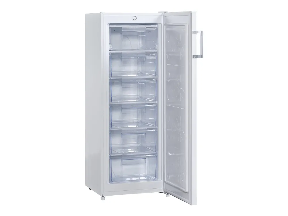 Scandomestic Standard FRF177WD - Fryser - stående - bredde: 54 cm - dybde: 55 cm - højde: 144 cm - 177 liter - Klasse D - hvid