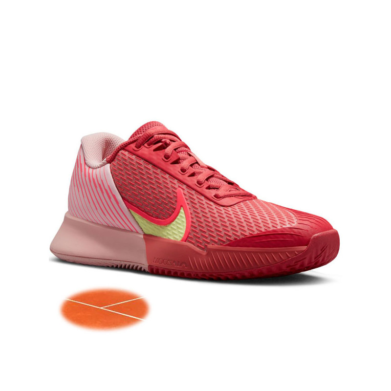 Nike Air Zoom Vapor Pro 2 clay femme rose