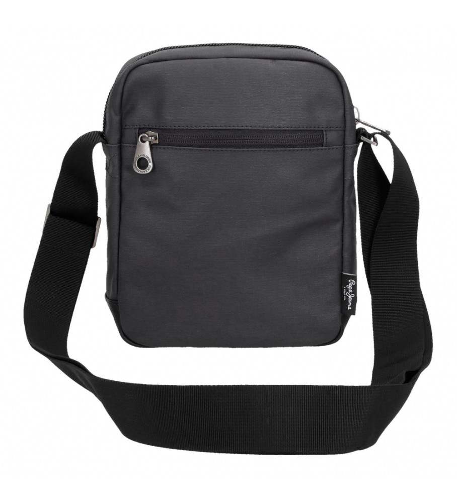 Bolsa de ombro média Pepe Jeans Hatfield preta