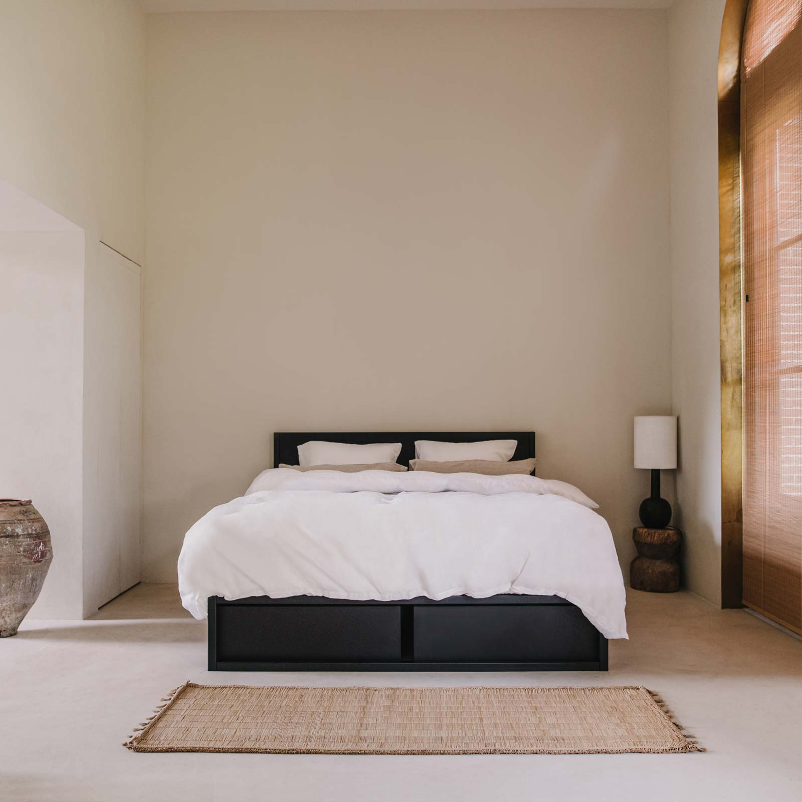 Lade voor bedframe °01 en °02 | Zwart Voor 160 x 200 cm (per stuk)