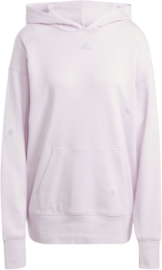 adidas Relaxed with Healing Crystals-Inspired Graphics hættetrøje Pink