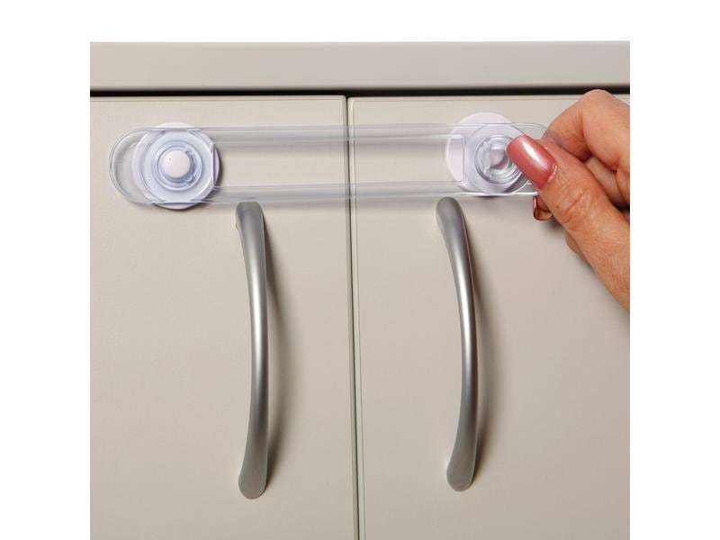 DREAMBABY Mehrzwecksicherung transparent 7er Set Mini 4 Stück, Multi 3 Stück