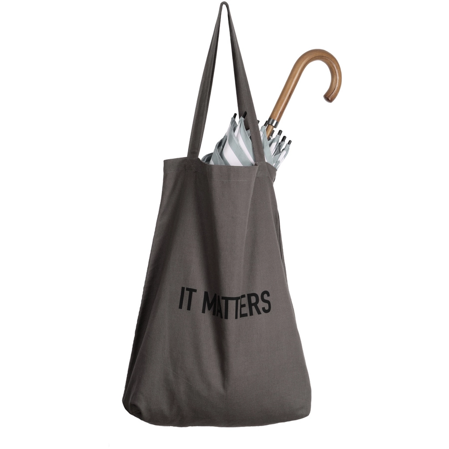 The Organic Company Stofftasche It Matters dark grey