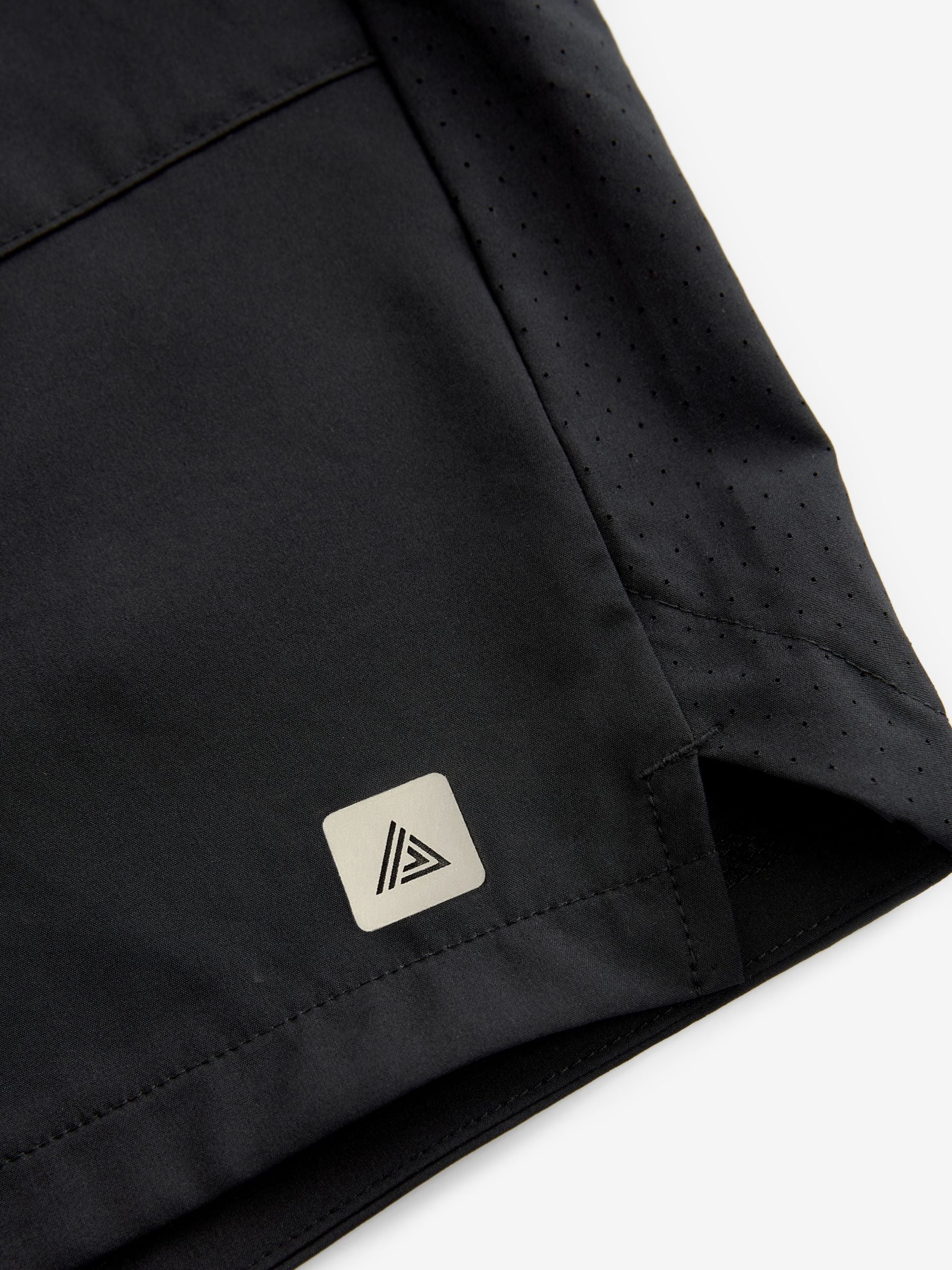 Zwart - 5 inch - Active sportschoolshort