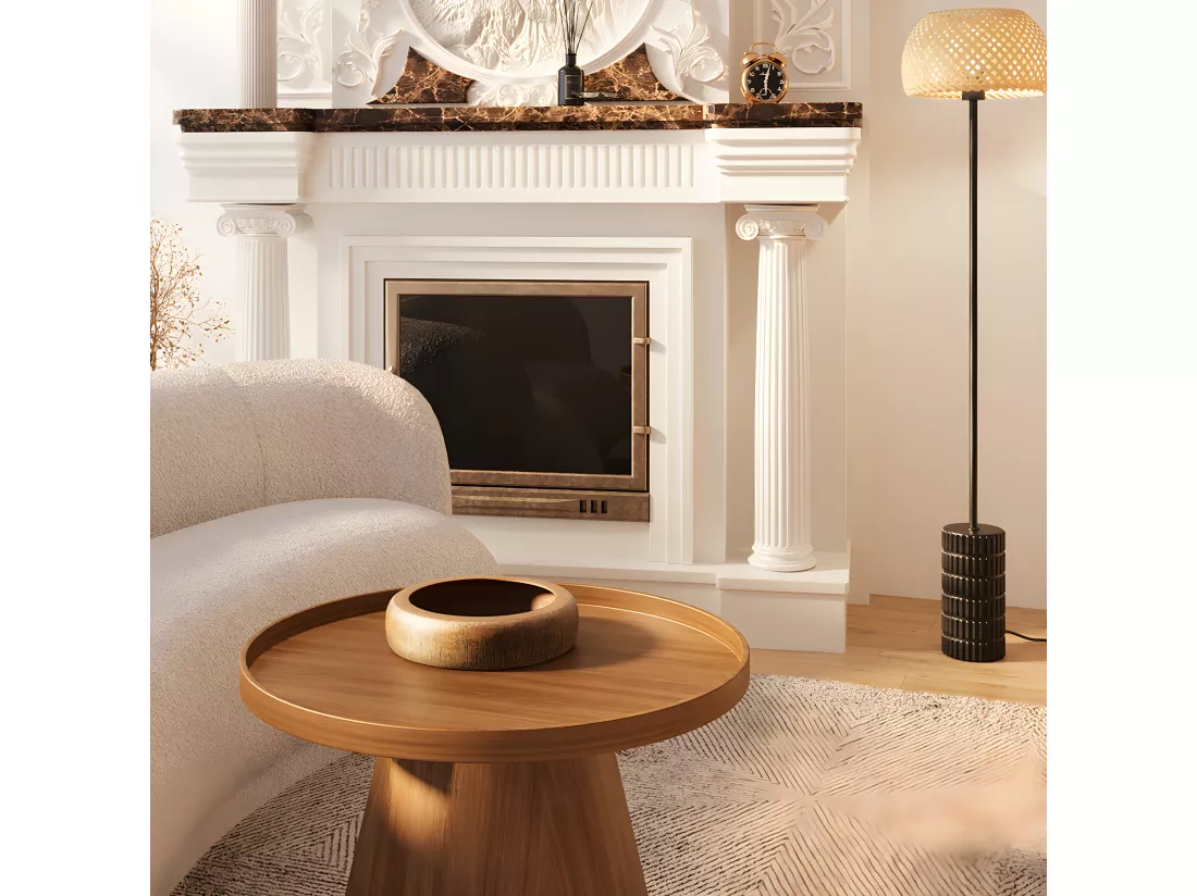 LAGOS - Coupelle vide-poches design imitation bois