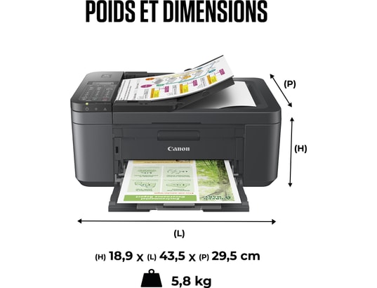 CANON - Imprimante multifonction jet d'encre PIXMA TR4755i