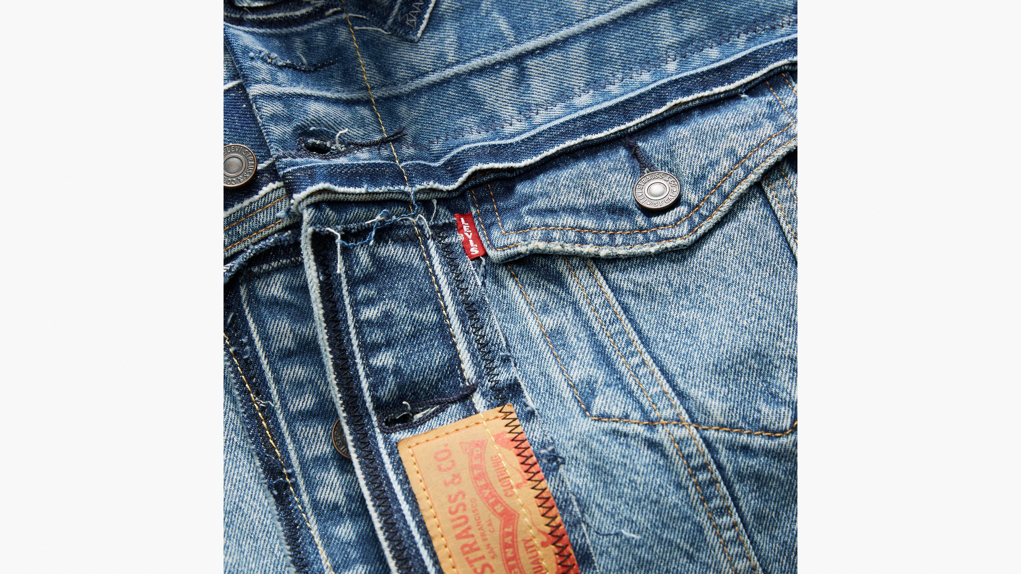 Veste Trucker - Delightful Occurrence Dx - Bleu