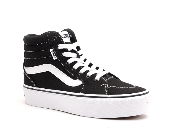 Vans boots bottine femme filmore hi platform c noir