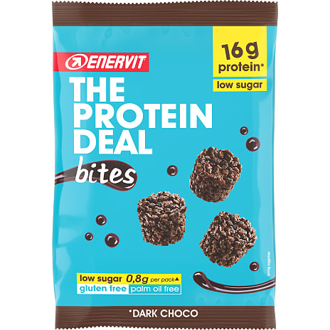 Proteinsnacks m. mørk chokoladesmag