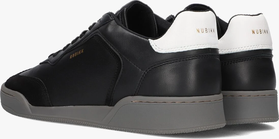 NUBIKK zwarte nubikk lage sneakers blueberry wing heren