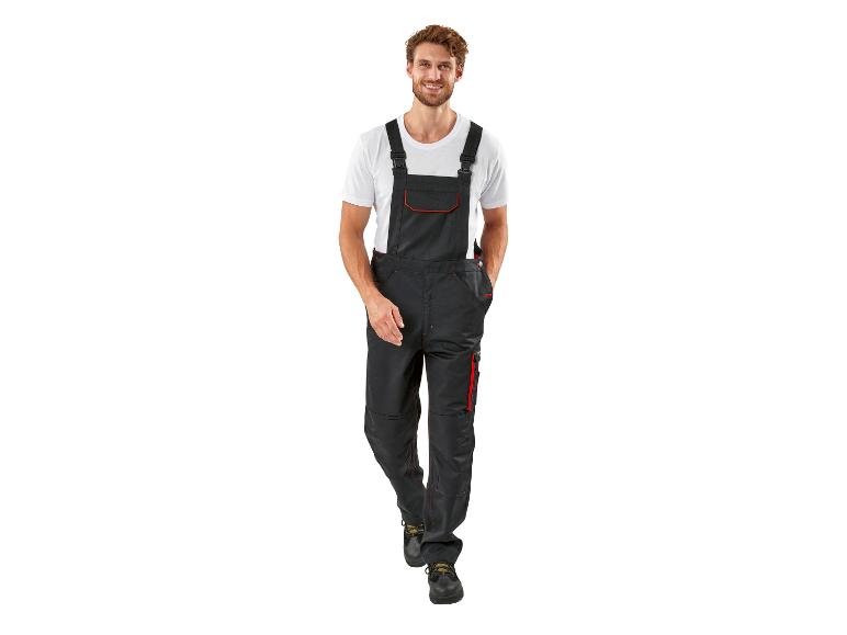Heren werkbroek met bretels