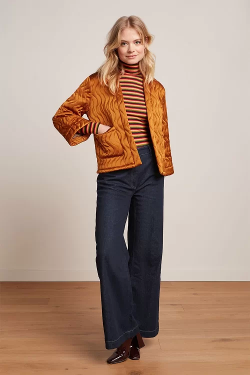 King Louie Paige Walker denim broek in indigoblauw