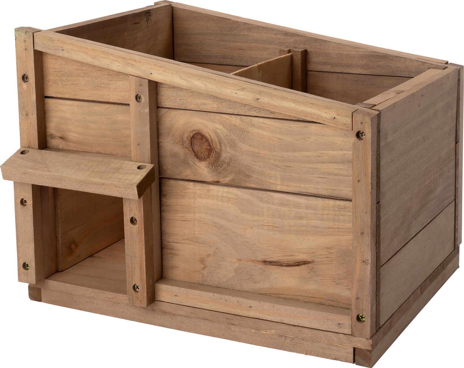 Intratuin egelhuis Ebby naturel / groen 35 x 27 x 41 cm