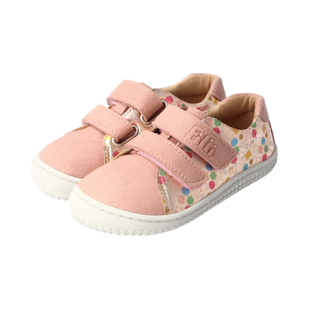 32044-44 rose glitter SOFT-Walk W nappa leather velcro Weite/W