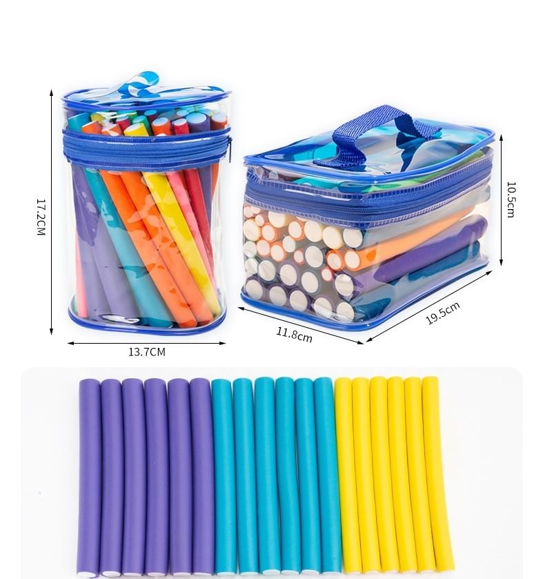 Worthbuy - Set van 42: Warmteloze flexibele haarroller