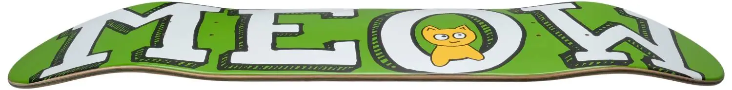 Meow Logo Skateboard Deck | SkatePro