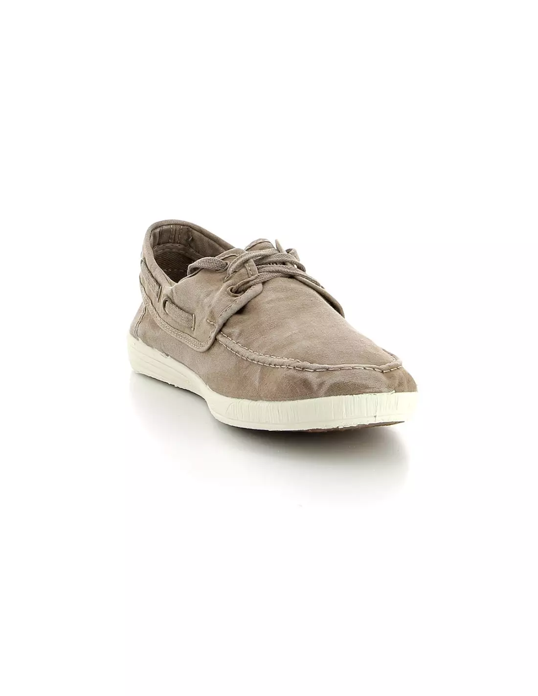 NATURAL WORLD 303E 621 BZIGE ENZ - Bateaux & mocassins Beige