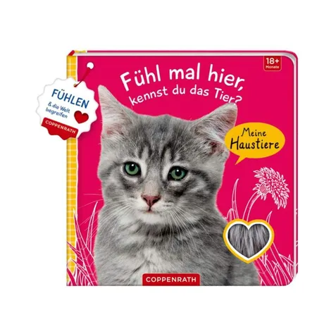 Coppenrath Verlag Fühl mal hier, kennst du das Tier? Meine Haustiere
