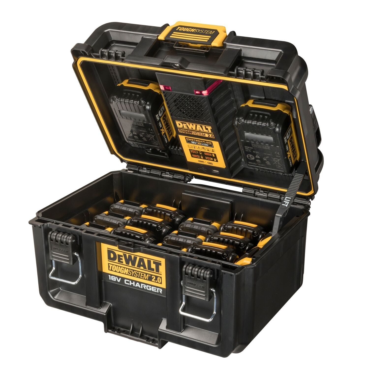 DeWALT DWST83471 ToughSystem 2.0 koffer/Acculader