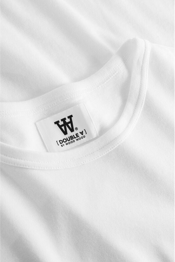 Wood Wood Mel long sleeve GOTS Bright white