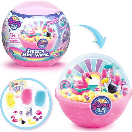 So Sensory Cosmic Miniworld Surpriseball – flere varianter – assorteret