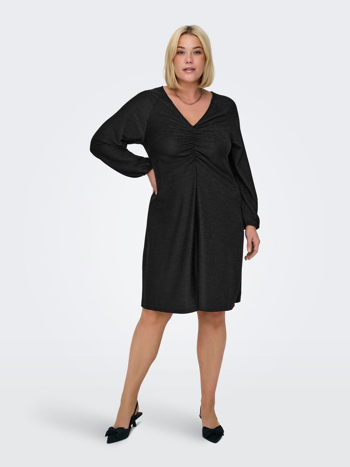 CARRICH Kurzes Kleid Black