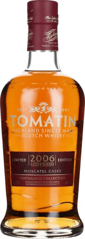 TOMATIN 15 YEARS 2006 MOSCATEL PORTUGUESE COLLECTION 70CL
