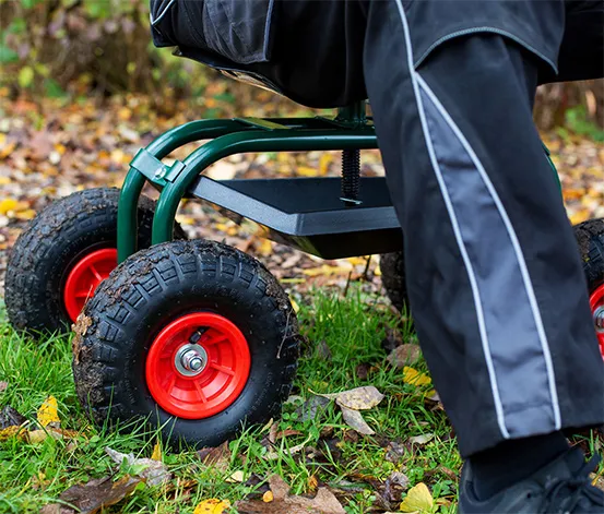 Outdoor-Rollsitz »Deluxe«, inkl. Schutzhülle