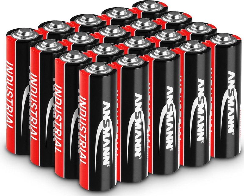 Ansmann alkaline batterijen - 20 x Mignon AA LR6 1,5 V